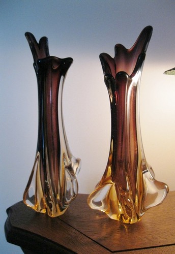 Paire vases murano - paire,
