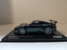 Porsche 911 (991) GT3 RS British Racing Green Minichamps 1/43 Cartima 200 pcs