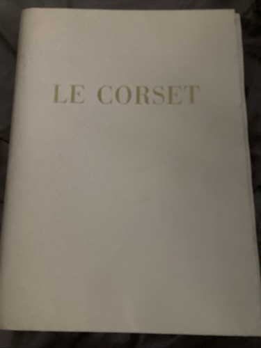 Corset livre de collection - le,