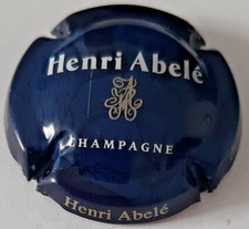 Capsule de champagne Abelé Henri Fond bleu-noir N°42