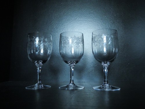 Ancienne verre eau - 1, à