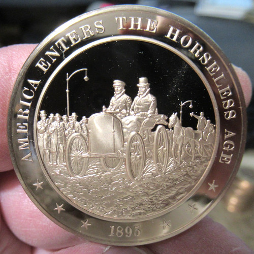 Médaille franklin mint bronze - médaille,