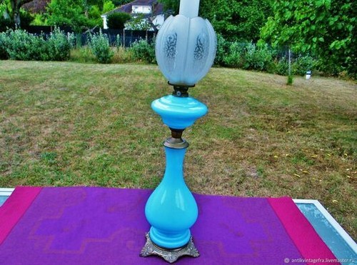 Lampe pétrole ancienne - à,