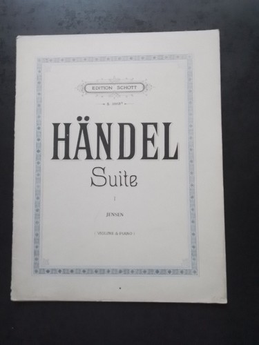 Partition ancienne handel - -,