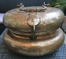 Kadjar- Afghanistan XVIII / XIX siecle important Pot à épices Coffre à chapati