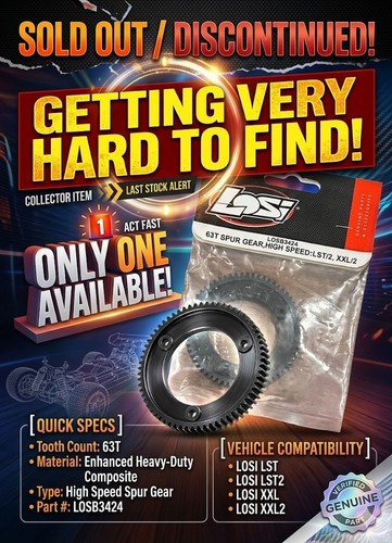 New losi losb3424 63t high - losi,