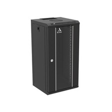 Baie de Brassage Réseau Monté SOCAMONT 10 Pouces 12U Porte Vitrée H620xL310xP30