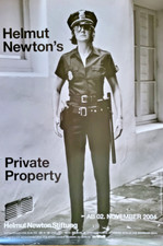 Helmut Newton - Affiche Exposition Originale - Propriété Privée - Berlin - 2004