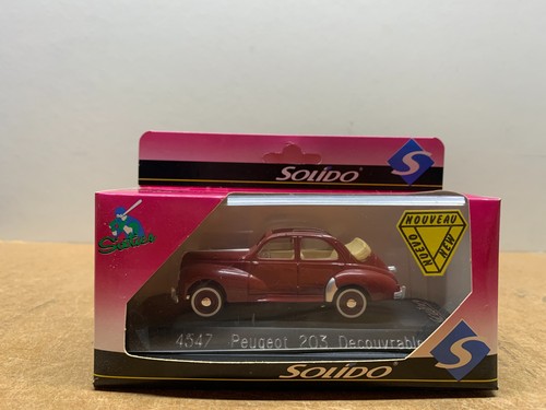 Solido peugeot 203 decouvrable - solido,