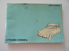 CITROEN DYANE 6 notice