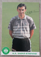 Carte football 1995-1996 ASSE Joueur MAXIME BOSSIS  ST Etienne Casino