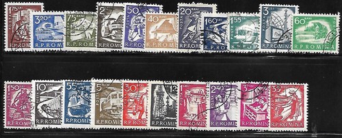 Roumanie 1960 yvert série - roumanie,
