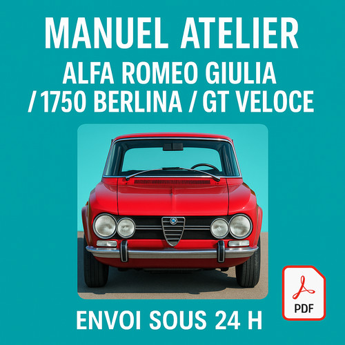 Manuel atelier alfa roméo - atelier,
