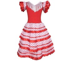 Robe espagnol flamenco - robe,