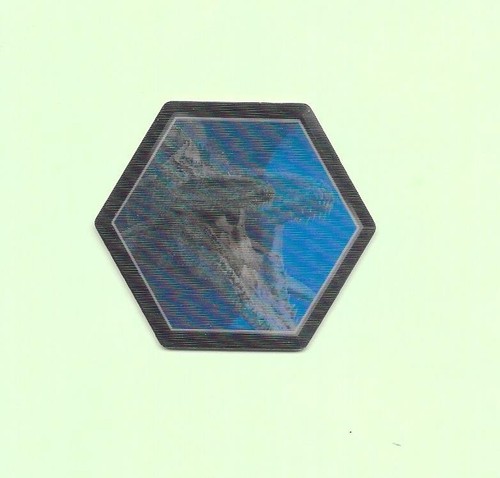 Carte lenticulaire jurassic - carte,