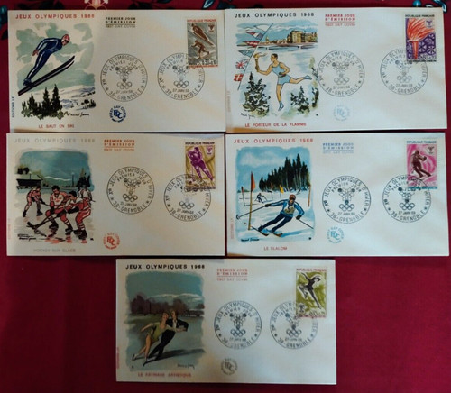 Enveloppes premier jour - , france