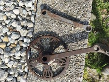 Pédalier velo dame ancien - pédalier, de