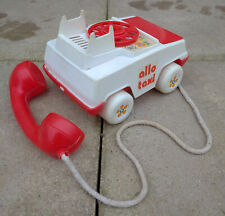 vintage ancien jouet plastique téléphone allo taxi