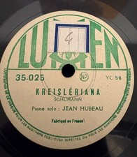 JEAN HUBEAU / SCHUMANN kreisleriana /  LUMEN 35.025