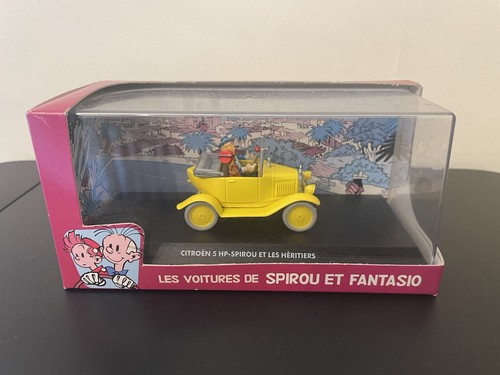 Miniature voiture spirou - voiture,