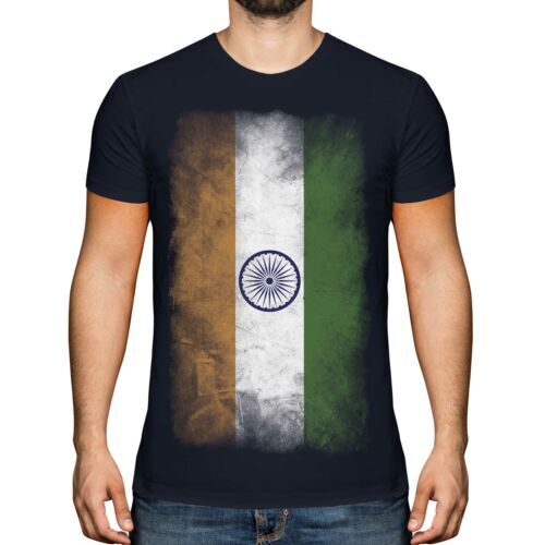 Inde délavé drapeau - délavé,