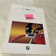BMW trails F650 R80GS R100GS R1100GS 1994 prospectus brochure catalogue dépliant