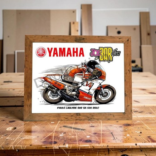 Affiche joe bar team yamaha - joe,