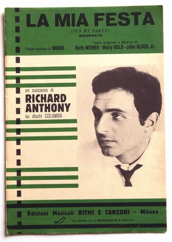 Partition vintage sheet music