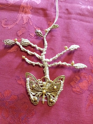 Arbre vie macramé base - arbre,