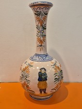vase ancien HENRIOT QUIMPER