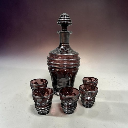 Service liqueur art - art, déco