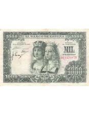 Espagne 1000 Pesetas 1957 -