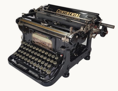 Machine écrire continental - écrire,