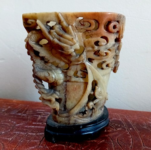 Ancien pot pierre dure - pot,