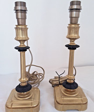 Paire de pieds de lampe en