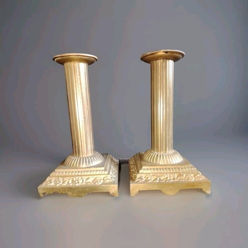 Jolie paire bougeoirs - paire,