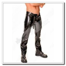 Latex Men's Jeans Straight