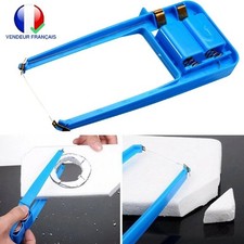 Coupe Mousse Fil Chauffant Outil Manuel Découpe Polystyrène Plastique 190x90mm