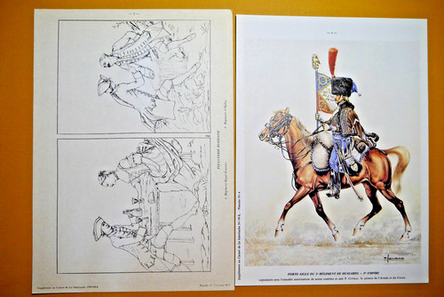 Carnet sabretache - de, la