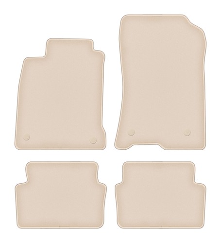 Tapis sol velours beige - de,