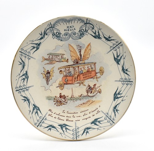 Assiette xxème siècle - assiette,
