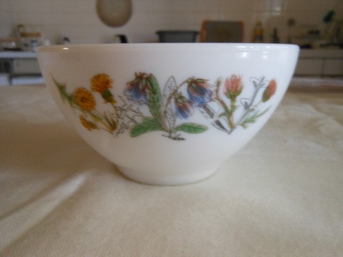 Bol arcopal motif floral - bol,