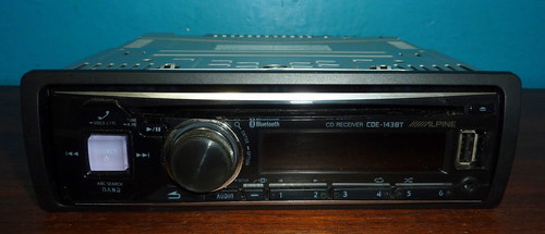 Alpine cde 143bt - cde-143bt, bluetooth