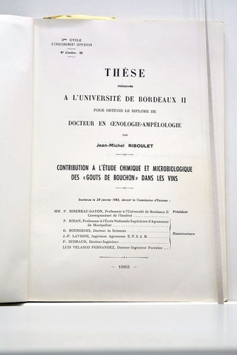 Livre ancien riboulet - riboulet, etude