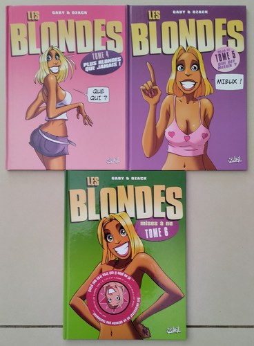 Lot les blondes tomes - lot, bd