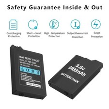 Batterie pour Sony PSP 2000 SLIM & LITE  2000 3000 2004 3004  - 2400 mah