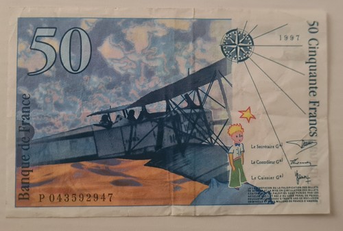 France billet francs - de, 50