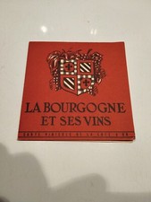Rare Carte Viticole Bourgogne