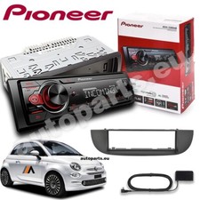 Car Radio Pioneer MVH-330DAB Bluetooth Kit Montage pour Fiat 500 Partir 2007
