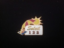 RARE PINS A2 ANTENNE 2 TELEVISION MEDIA 123 SOLEIL SIGNE DECAT